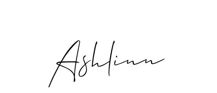 Make a short Ashlinn signature style. Manage your documents anywhere anytime using Allison_Script. Create and add eSignatures, submit forms, share and send files easily. Ashlinn signature style 2 images and pictures png