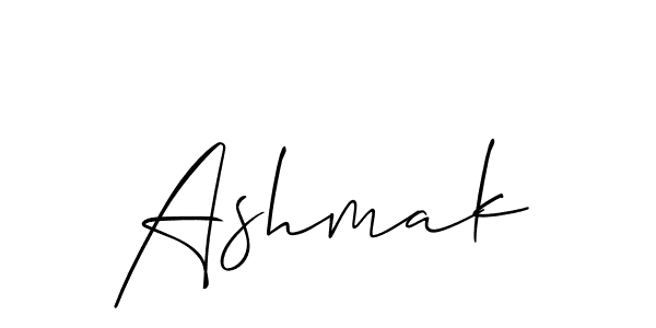 Also You can easily find your signature by using the search form. We will create Ashmak name handwritten signature images for you free of cost using Allison_Script sign style. Ashmak signature style 2 images and pictures png