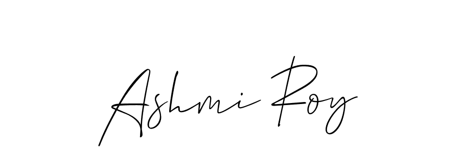 Similarly Allison_Script is the best handwritten signature design. Signature creator online .You can use it as an online autograph creator for name Ashmi Roy. Ashmi Roy signature style 2 images and pictures png