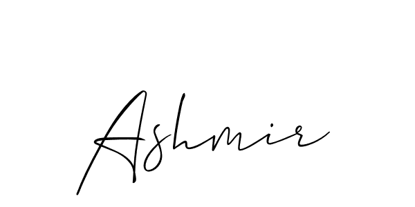 Similarly Allison_Script is the best handwritten signature design. Signature creator online .You can use it as an online autograph creator for name Ashmir. Ashmir signature style 2 images and pictures png