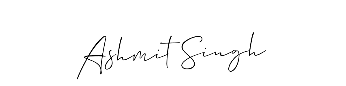 Make a short Ashmit Singh signature style. Manage your documents anywhere anytime using Allison_Script. Create and add eSignatures, submit forms, share and send files easily. Ashmit Singh signature style 2 images and pictures png