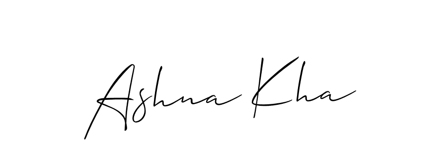 How to Draw Ashna Kha signature style? Allison_Script is a latest design signature styles for name Ashna Kha. Ashna Kha signature style 2 images and pictures png