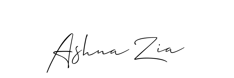 The best way (Allison_Script) to make a short signature is to pick only two or three words in your name. The name Ashna Zia include a total of six letters. For converting this name. Ashna Zia signature style 2 images and pictures png