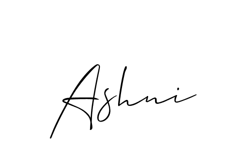 How to Draw Ashni signature style? Allison_Script is a latest design signature styles for name Ashni. Ashni signature style 2 images and pictures png