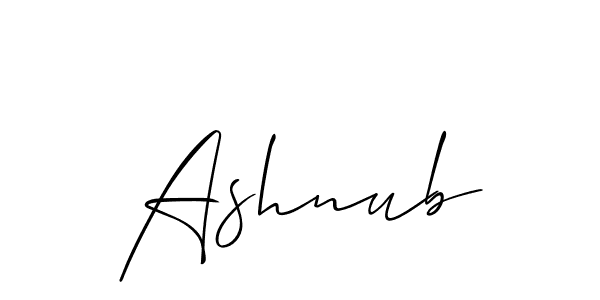 Ashnub stylish signature style. Best Handwritten Sign (Allison_Script) for my name. Handwritten Signature Collection Ideas for my name Ashnub. Ashnub signature style 2 images and pictures png