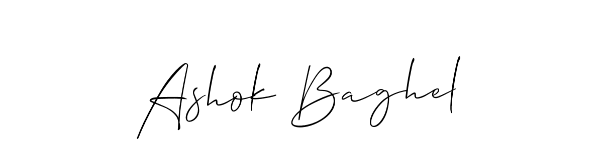 Ashok Baghel stylish signature style. Best Handwritten Sign (Allison_Script) for my name. Handwritten Signature Collection Ideas for my name Ashok Baghel. Ashok Baghel signature style 2 images and pictures png