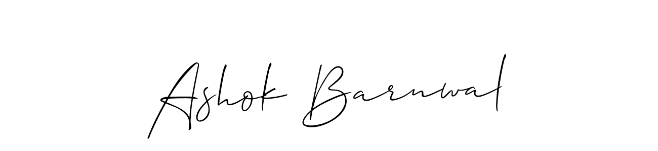 Best and Professional Signature Style for Ashok Barnwal. Allison_Script Best Signature Style Collection. Ashok Barnwal signature style 2 images and pictures png