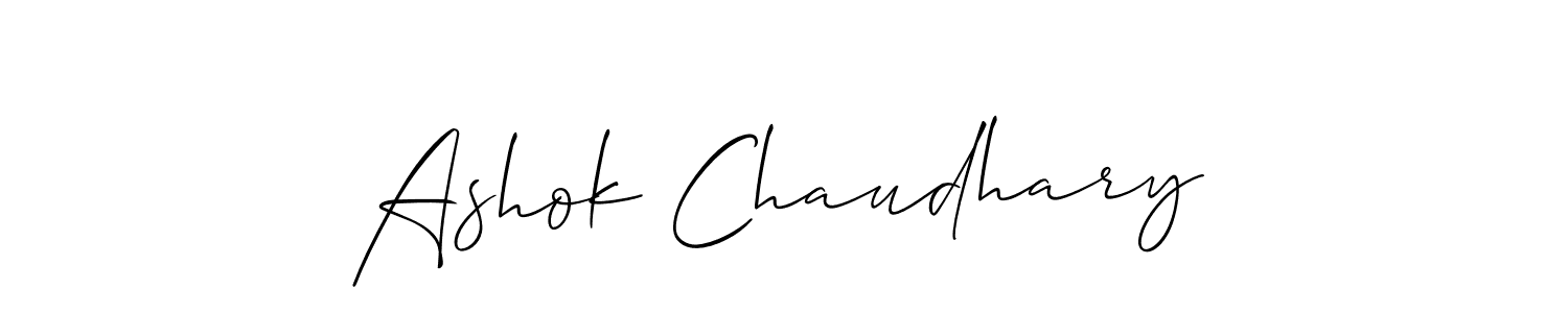 This is the best signature style for the Ashok Chaudhary name. Also you like these signature font (Allison_Script). Mix name signature. Ashok Chaudhary signature style 2 images and pictures png