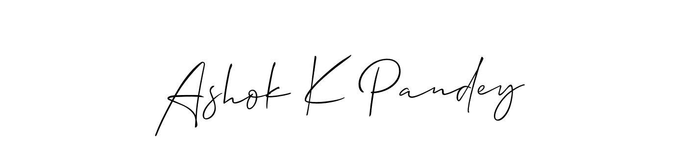 You can use this online signature creator to create a handwritten signature for the name Ashok K Pandey. This is the best online autograph maker. Ashok K Pandey signature style 2 images and pictures png