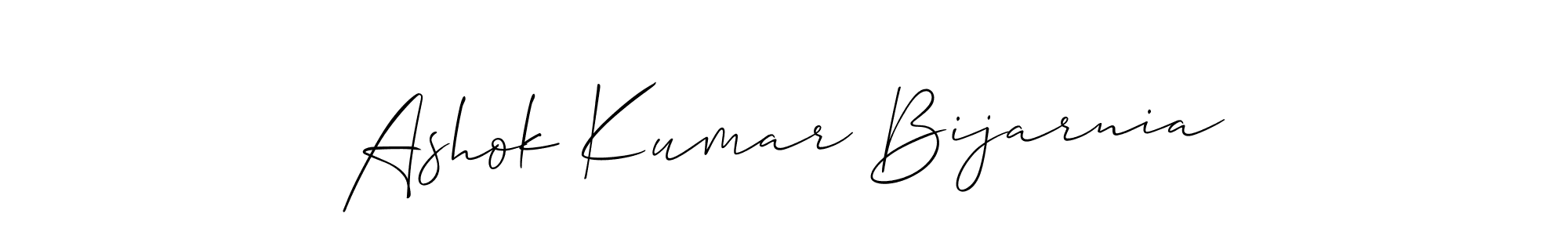 Once you've used our free online signature maker to create your best signature Allison_Script style, it's time to enjoy all of the benefits that Ashok Kumar Bijarnia name signing documents. Ashok Kumar Bijarnia signature style 2 images and pictures png