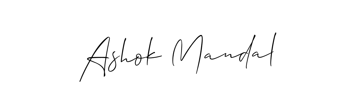 if you are searching for the best signature style for your name Ashok Mandal. so please give up your signature search. here we have designed multiple signature styles  using Allison_Script. Ashok Mandal signature style 2 images and pictures png