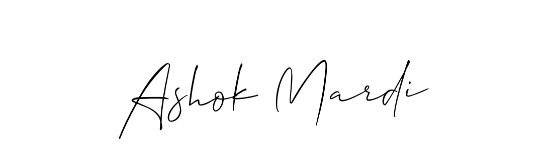 Also You can easily find your signature by using the search form. We will create Ashok Mardi name handwritten signature images for you free of cost using Allison_Script sign style. Ashok Mardi signature style 2 images and pictures png