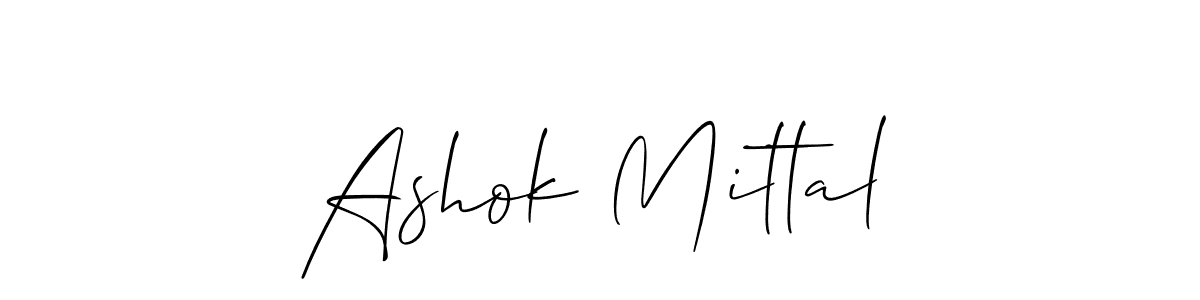 You can use this online signature creator to create a handwritten signature for the name Ashok Mittal. This is the best online autograph maker. Ashok Mittal signature style 2 images and pictures png