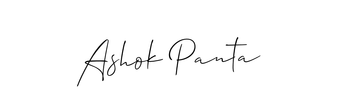 This is the best signature style for the Ashok Panta name. Also you like these signature font (Allison_Script). Mix name signature. Ashok Panta signature style 2 images and pictures png