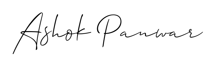 Make a beautiful signature design for name Ashok Panwar. With this signature (Allison_Script) style, you can create a handwritten signature for free. Ashok Panwar signature style 2 images and pictures png
