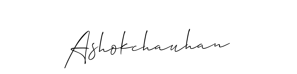 Best and Professional Signature Style for Ashokchauhan. Allison_Script Best Signature Style Collection. Ashokchauhan signature style 2 images and pictures png