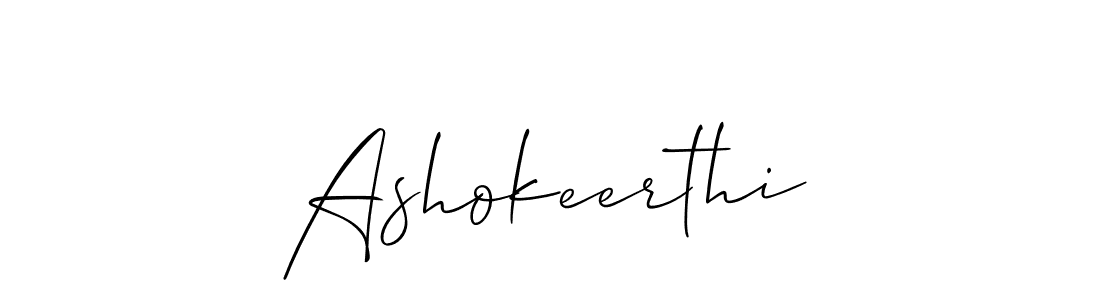 It looks lik you need a new signature style for name Ashokeerthi. Design unique handwritten (Allison_Script) signature with our free signature maker in just a few clicks. Ashokeerthi signature style 2 images and pictures png