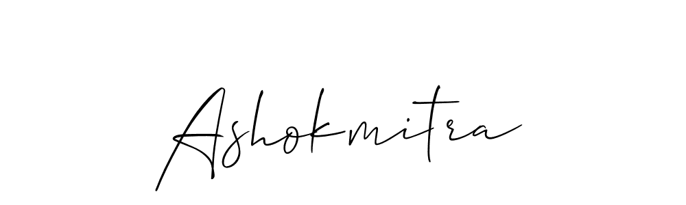 Similarly Allison_Script is the best handwritten signature design. Signature creator online .You can use it as an online autograph creator for name Ashokmitra. Ashokmitra signature style 2 images and pictures png