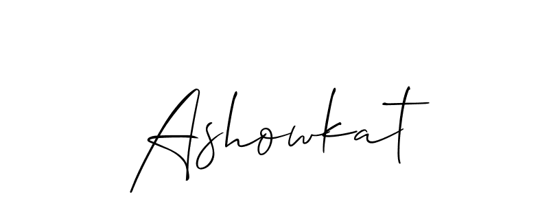 Create a beautiful signature design for name Ashowkat. With this signature (Allison_Script) fonts, you can make a handwritten signature for free. Ashowkat signature style 2 images and pictures png
