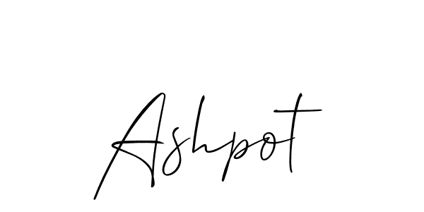 Check out images of Autograph of Ashpot name. Actor Ashpot Signature Style. Allison_Script is a professional sign style online. Ashpot signature style 2 images and pictures png