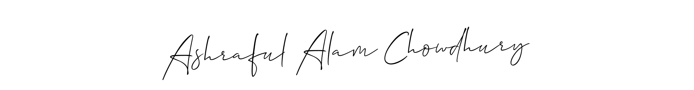 Also You can easily find your signature by using the search form. We will create Ashraful Alam Chowdhury name handwritten signature images for you free of cost using Allison_Script sign style. Ashraful Alam Chowdhury signature style 2 images and pictures png