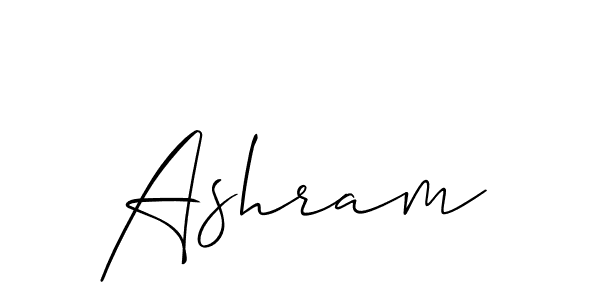 Best and Professional Signature Style for Ashram. Allison_Script Best Signature Style Collection. Ashram signature style 2 images and pictures png