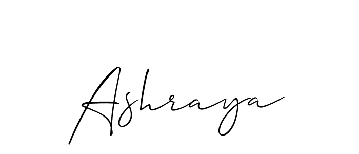 Similarly Allison_Script is the best handwritten signature design. Signature creator online .You can use it as an online autograph creator for name Ashraya. Ashraya signature style 2 images and pictures png
