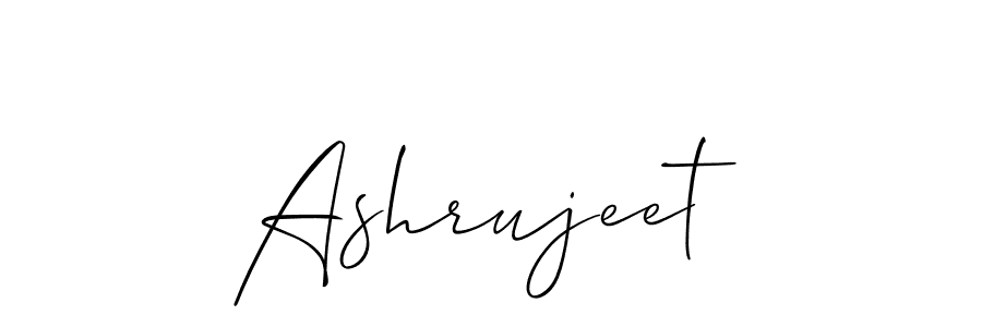 Make a short Ashrujeet signature style. Manage your documents anywhere anytime using Allison_Script. Create and add eSignatures, submit forms, share and send files easily. Ashrujeet signature style 2 images and pictures png