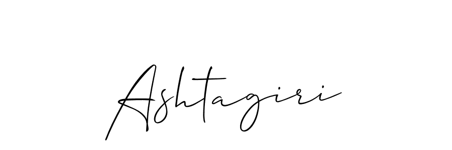 How to Draw Ashtagiri signature style? Allison_Script is a latest design signature styles for name Ashtagiri. Ashtagiri signature style 2 images and pictures png