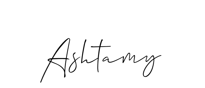 How to make Ashtamy name signature. Use Allison_Script style for creating short signs online. This is the latest handwritten sign. Ashtamy signature style 2 images and pictures png