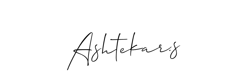 Also You can easily find your signature by using the search form. We will create Ashtekar.s name handwritten signature images for you free of cost using Allison_Script sign style. Ashtekar.s signature style 2 images and pictures png