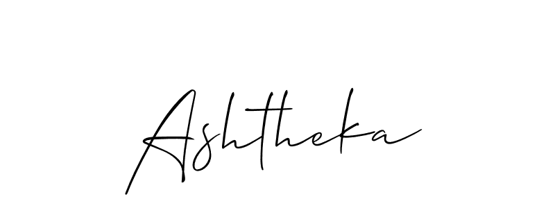 This is the best signature style for the Ashtheka name. Also you like these signature font (Allison_Script). Mix name signature. Ashtheka signature style 2 images and pictures png