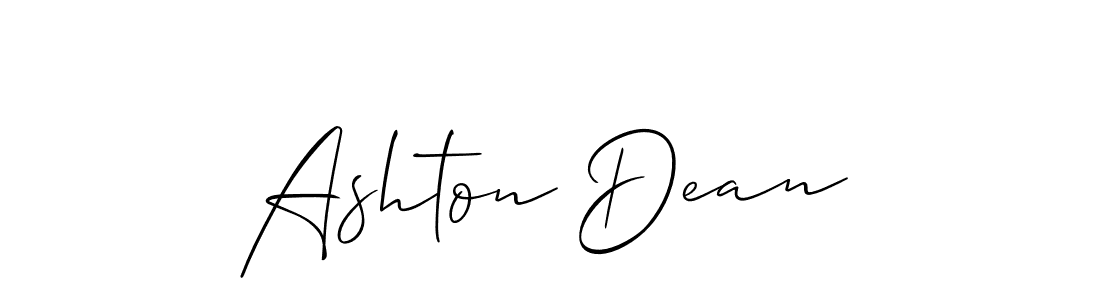How to Draw Ashton Dean signature style? Allison_Script is a latest design signature styles for name Ashton Dean. Ashton Dean signature style 2 images and pictures png