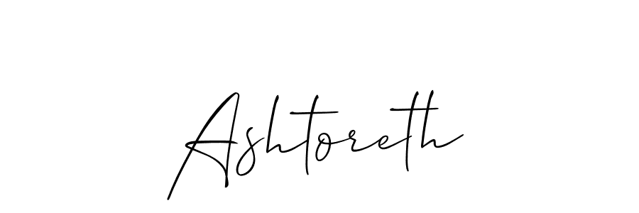 Best and Professional Signature Style for Ashtoreth. Allison_Script Best Signature Style Collection. Ashtoreth signature style 2 images and pictures png