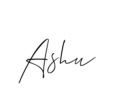 Make a short Ashu signature style. Manage your documents anywhere anytime using Allison_Script. Create and add eSignatures, submit forms, share and send files easily. Ashu signature style 2 images and pictures png