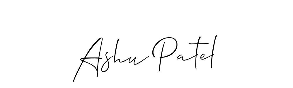 Make a beautiful signature design for name Ashu Patel. Use this online signature maker to create a handwritten signature for free. Ashu Patel signature style 2 images and pictures png