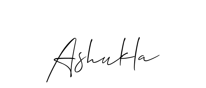 You should practise on your own different ways (Allison_Script) to write your name (Ashukla) in signature. don't let someone else do it for you. Ashukla signature style 2 images and pictures png