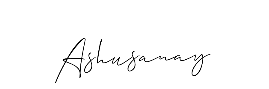 The best way (Allison_Script) to make a short signature is to pick only two or three words in your name. The name Ashusanay include a total of six letters. For converting this name. Ashusanay signature style 2 images and pictures png