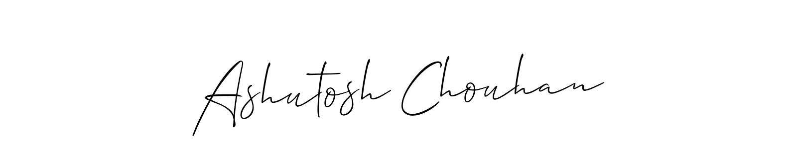 Also we have Ashutosh Chouhan name is the best signature style. Create professional handwritten signature collection using Allison_Script autograph style. Ashutosh Chouhan signature style 2 images and pictures png