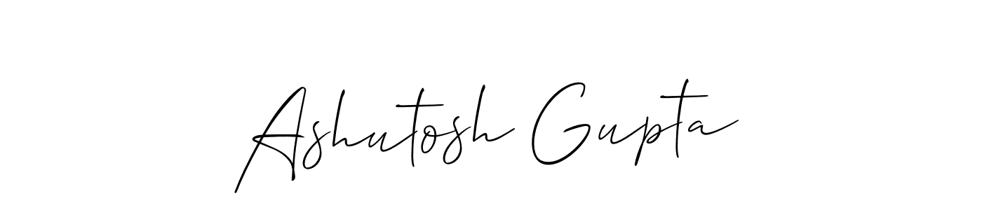 It looks lik you need a new signature style for name Ashutosh Gupta. Design unique handwritten (Allison_Script) signature with our free signature maker in just a few clicks. Ashutosh Gupta signature style 2 images and pictures png