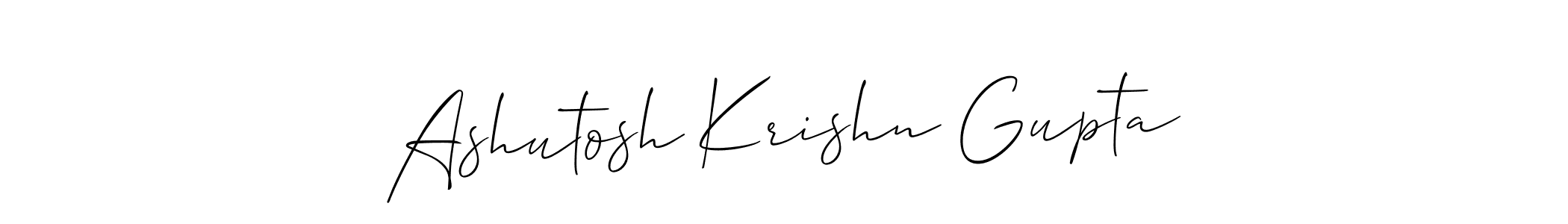 Best and Professional Signature Style for Ashutosh Krishn Gupta. Allison_Script Best Signature Style Collection. Ashutosh Krishn Gupta signature style 2 images and pictures png