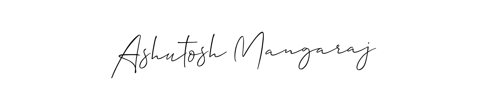 Ashutosh Mangaraj stylish signature style. Best Handwritten Sign (Allison_Script) for my name. Handwritten Signature Collection Ideas for my name Ashutosh Mangaraj. Ashutosh Mangaraj signature style 2 images and pictures png