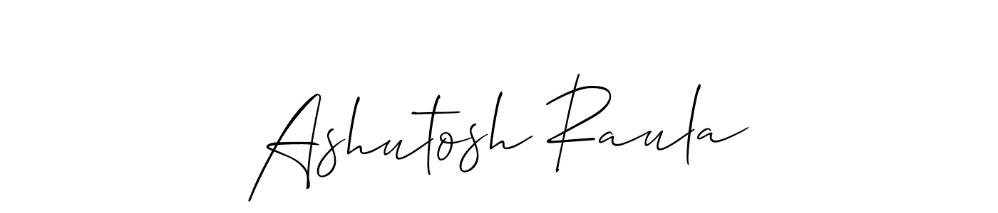 It looks lik you need a new signature style for name Ashutosh Raula. Design unique handwritten (Allison_Script) signature with our free signature maker in just a few clicks. Ashutosh Raula signature style 2 images and pictures png
