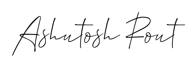 Try this chic Ashutosh Rout handwritten sign style. Using Allison_Script font elements, it gives your name a sleek, memorable identity. Ashutosh Rout signature style 2 images and pictures png