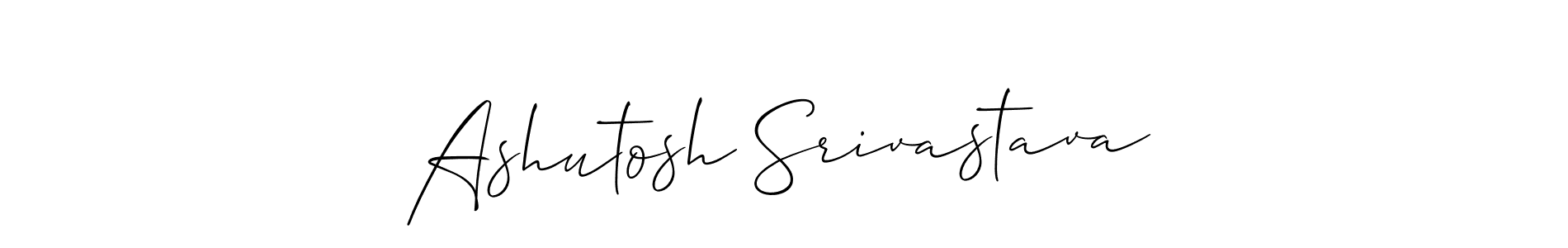 Ashutosh Srivastava stylish signature style. Best Handwritten Sign (Allison_Script) for my name. Handwritten Signature Collection Ideas for my name Ashutosh Srivastava. Ashutosh Srivastava signature style 2 images and pictures png