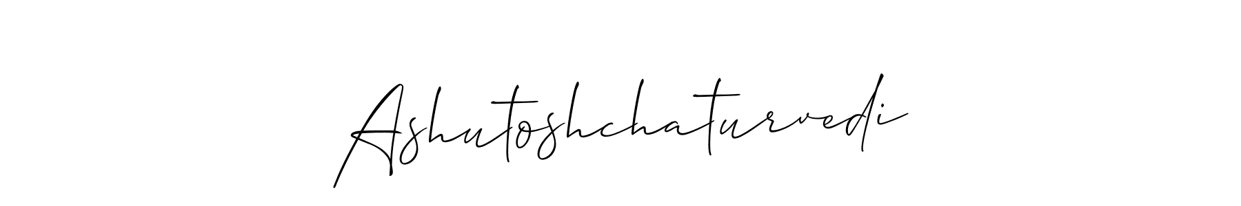 Allison_Script is a professional signature style that is perfect for those who want to add a touch of class to their signature. It is also a great choice for those who want to make their signature more unique. Get Ashutoshchaturvedi name to fancy signature for free. Ashutoshchaturvedi signature style 2 images and pictures png