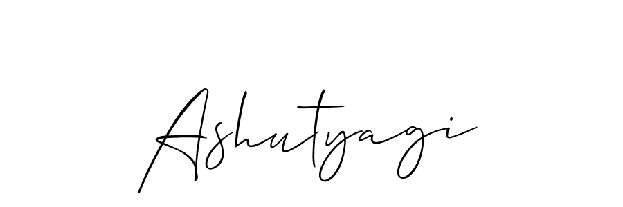 Ashutyagi stylish signature style. Best Handwritten Sign (Allison_Script) for my name. Handwritten Signature Collection Ideas for my name Ashutyagi. Ashutyagi signature style 2 images and pictures png