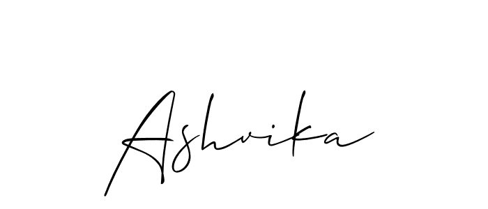 Make a beautiful signature design for name Ashvika. Use this online signature maker to create a handwritten signature for free. Ashvika signature style 2 images and pictures png