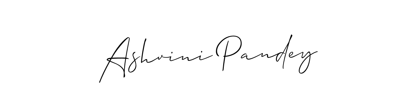 Ashvini Pandey stylish signature style. Best Handwritten Sign (Allison_Script) for my name. Handwritten Signature Collection Ideas for my name Ashvini Pandey. Ashvini Pandey signature style 2 images and pictures png