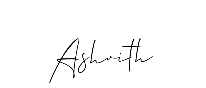 It looks lik you need a new signature style for name Ashvith. Design unique handwritten (Allison_Script) signature with our free signature maker in just a few clicks. Ashvith signature style 2 images and pictures png